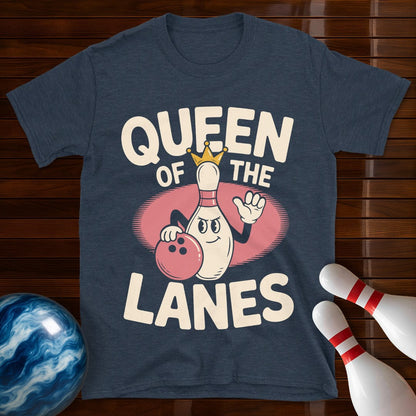 Queen Of The Lanes Retro Shirt