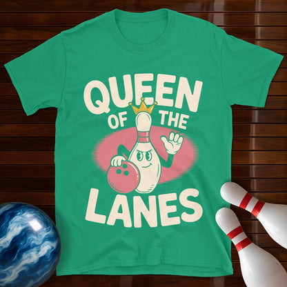 Queen Of The Lanes Retro Shirt