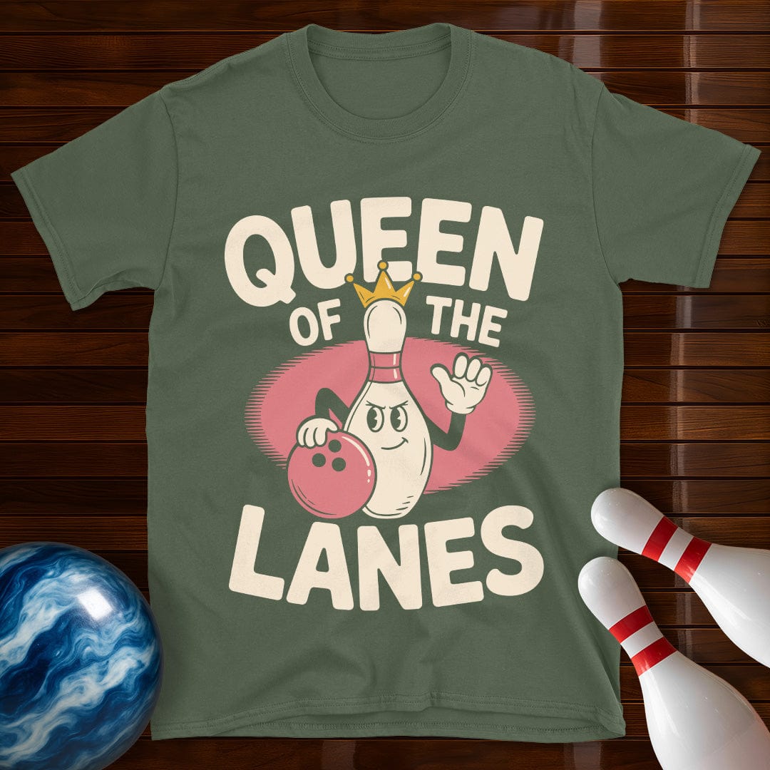 Queen Of The Lanes Retro Shirt