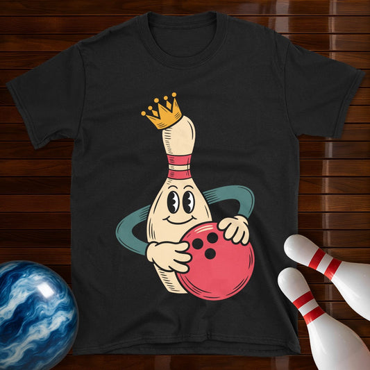 Queen Of The Lanes Retro Tee