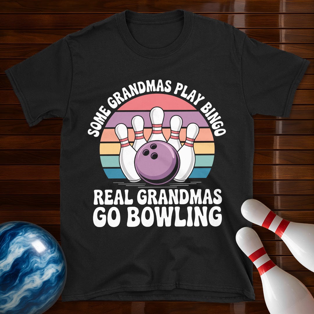 Real Grandmas Go Bowling Shirt