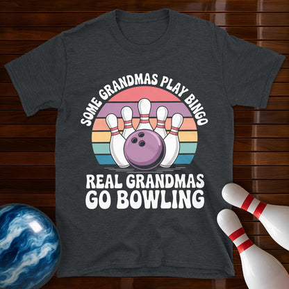 Real Grandmas Go Bowling Shirt