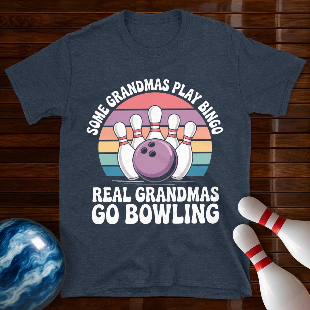 Real Grandmas Go Bowling Shirt