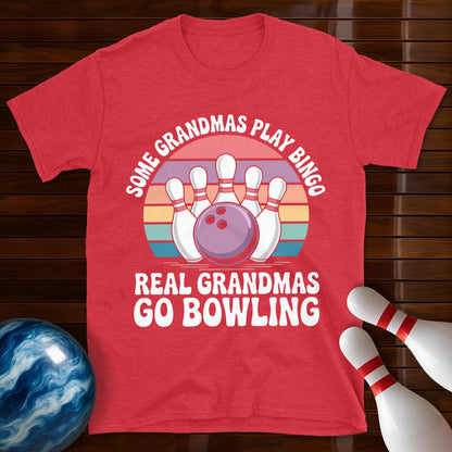 Real Grandmas Go Bowling Shirt