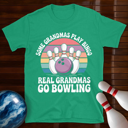 Real Grandmas Go Bowling Shirt