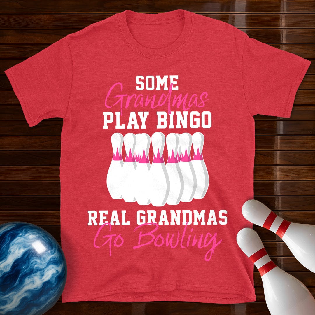 Real Grandmas Go Bowling T-Shirt