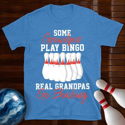 Real Grandpas Go Bowling T-Shirt