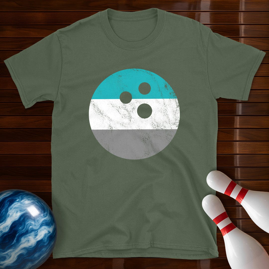 Retro Bowling Ball Men's T-Shirt