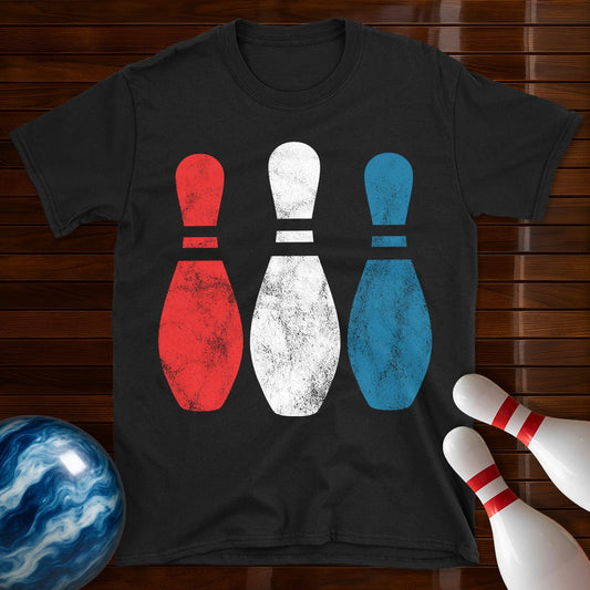Retro Bowling Pins T-Shirt