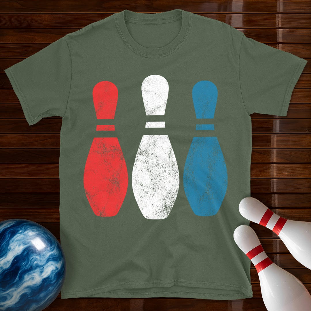 Retro Bowling Pins T-Shirt