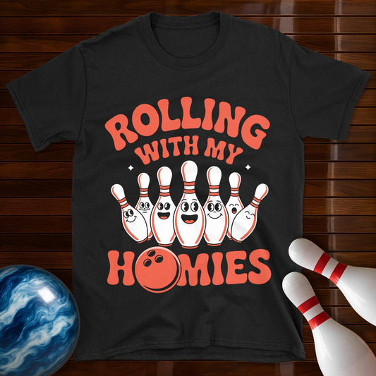 Rolling With My Homies Retro T-Shirt