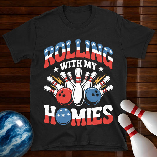 Rolling With My Homies USA T-Shirt