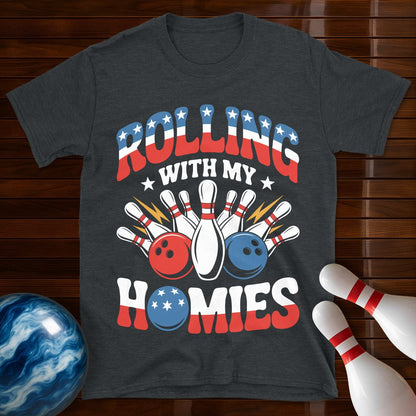 Rolling With My Homies USA T-Shirt