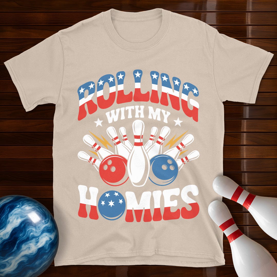 Rolling With My Homies USA T-Shirt