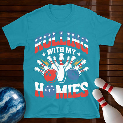 Rolling With My Homies USA T-Shirt