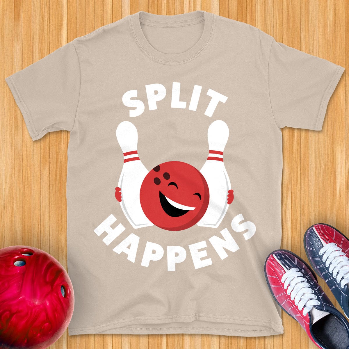 Split Happens Bowling T-Shirt