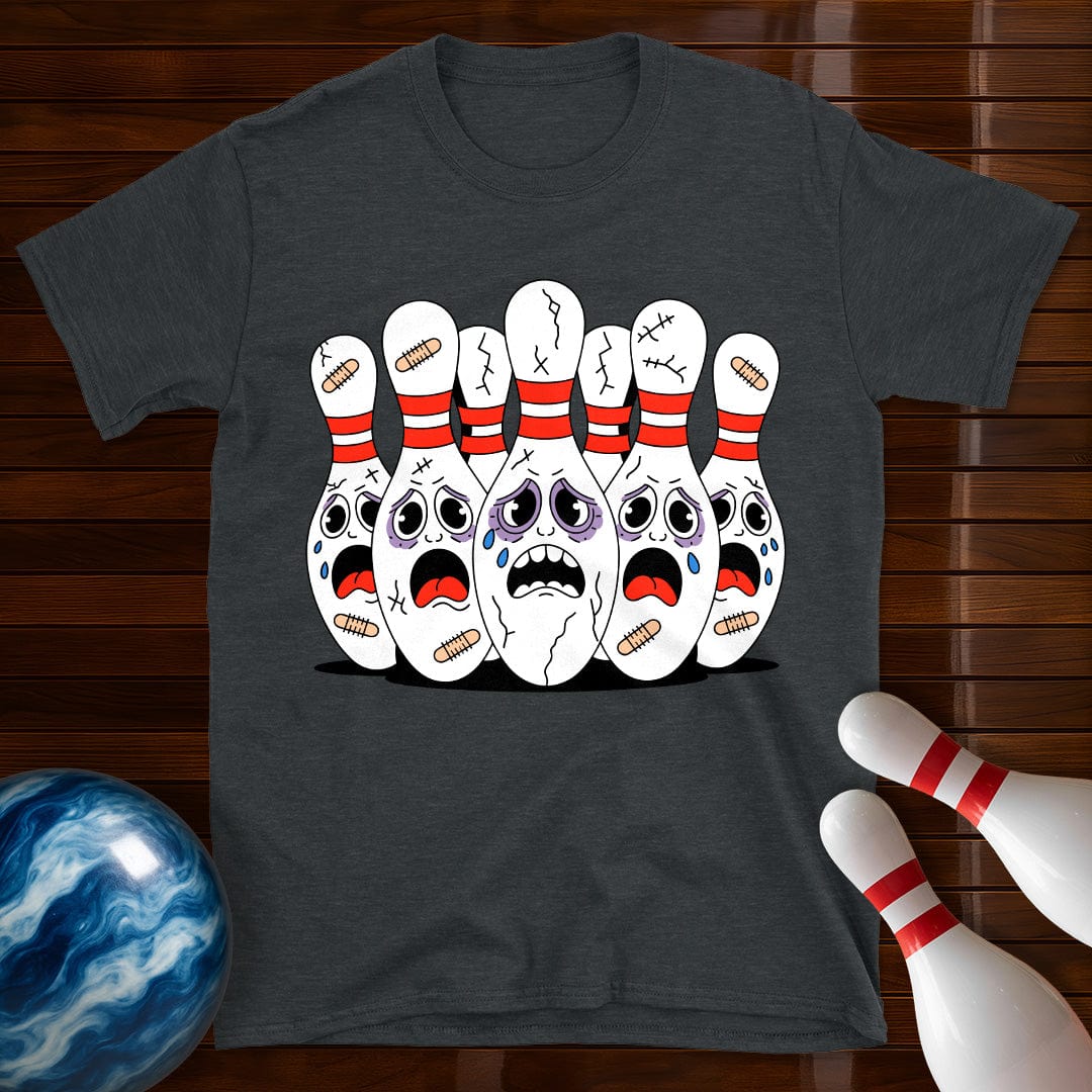Scared Bowling Pins T-Shirt