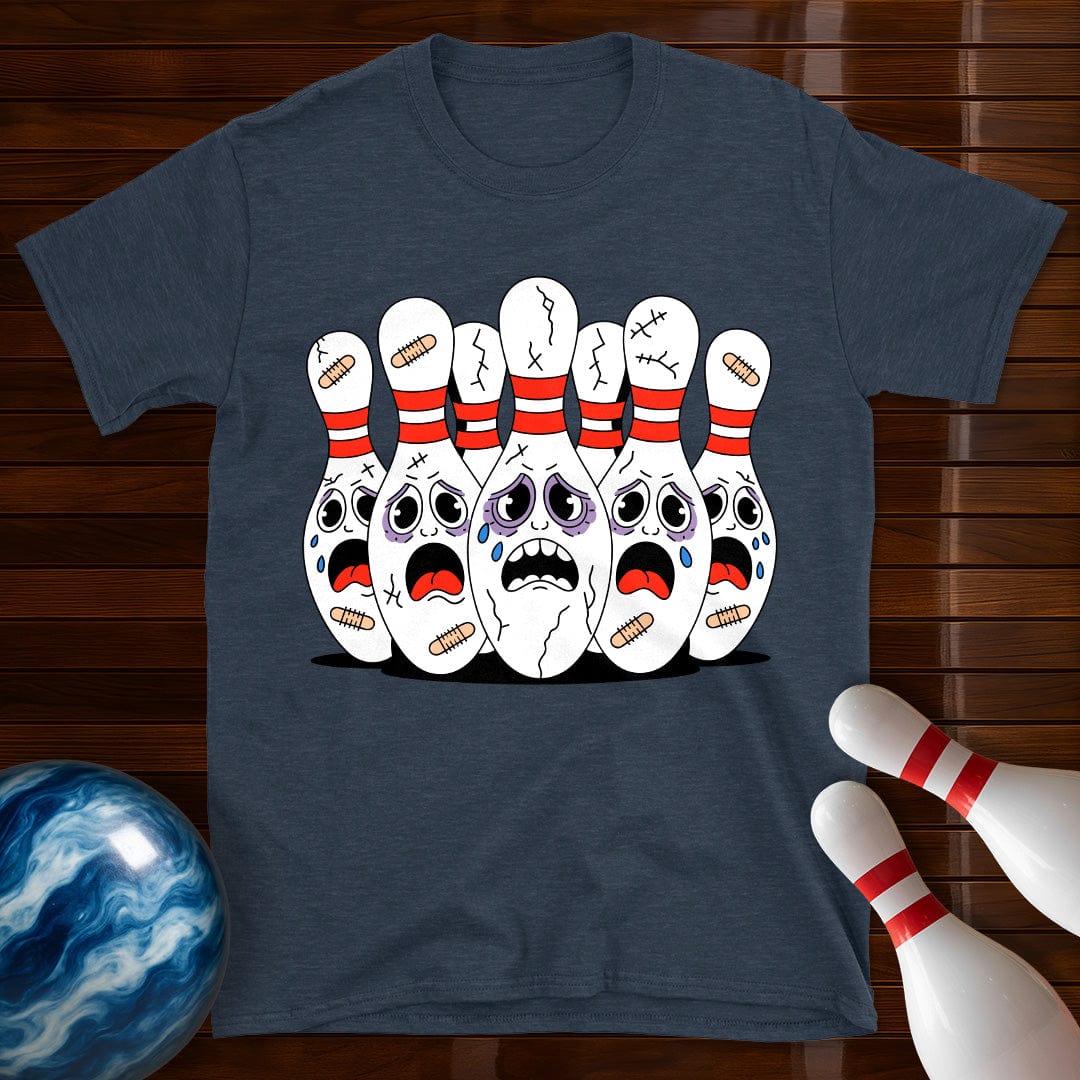 Scared Bowling Pins T-Shirt