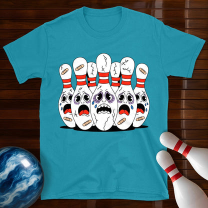 Scared Bowling Pins T-Shirt