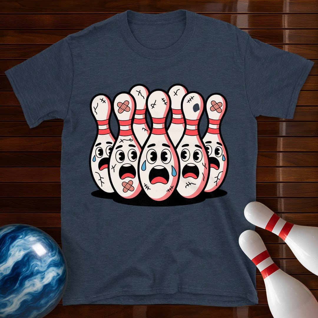 Scared Pins Bowling T-Shirt