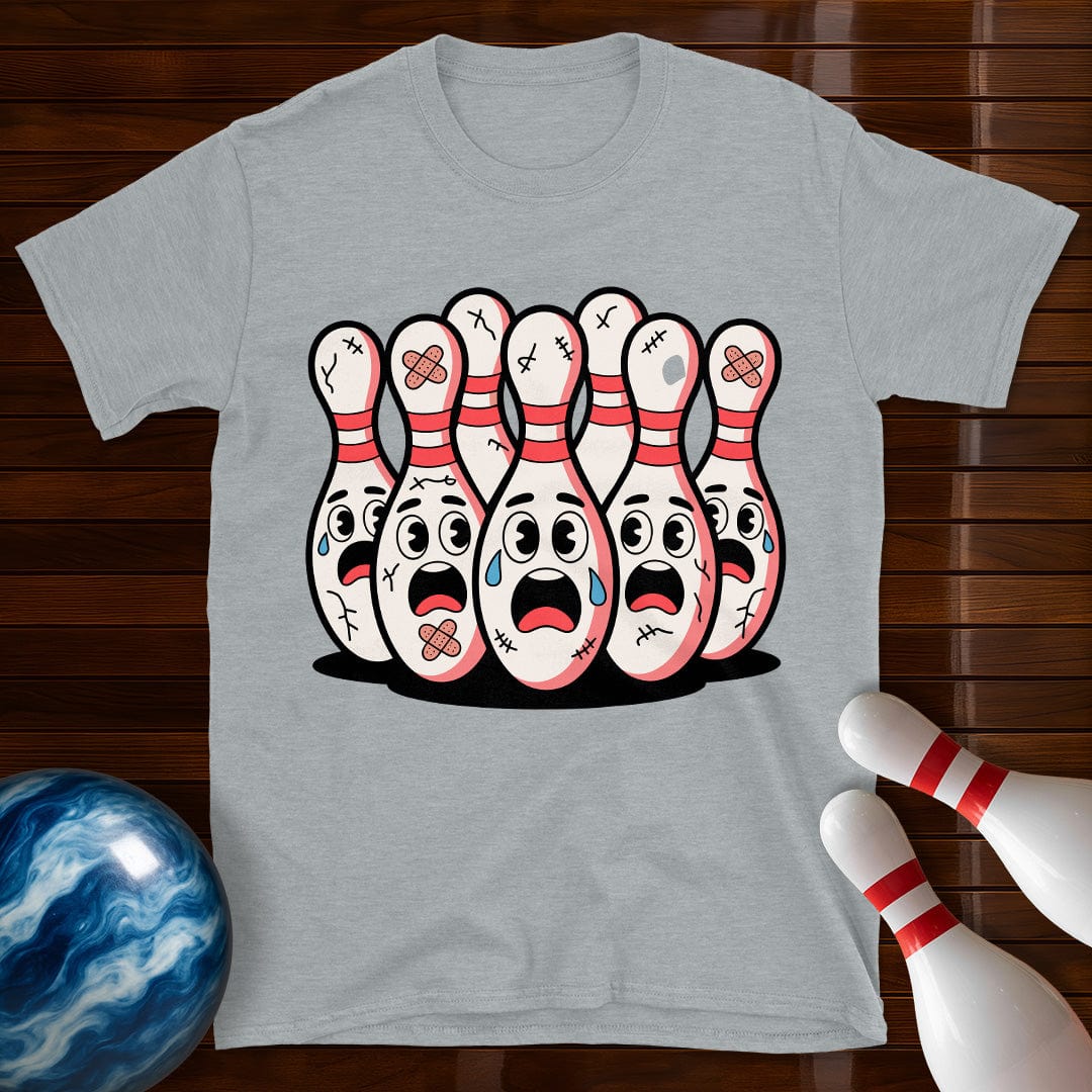 Scared Pins Bowling T-Shirt