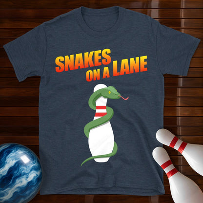 Snakes On A Lane Bowling T-Shirt