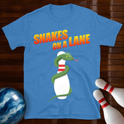 Snakes On A Lane Bowling T-Shirt