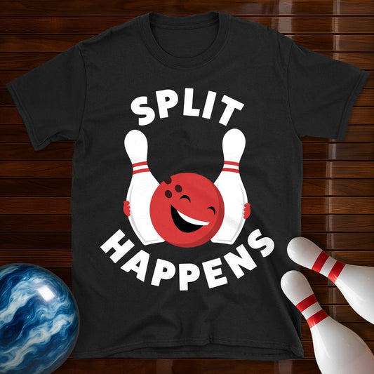 Split Happens Bowling T-Shirt