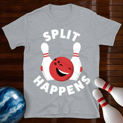 Split Happens Bowling T-Shirt