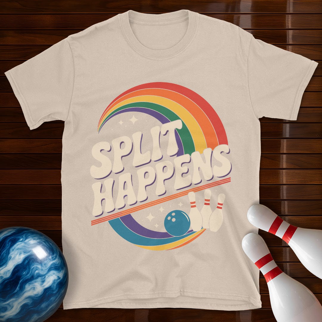 Split Happens Colorful Bowling Shirt