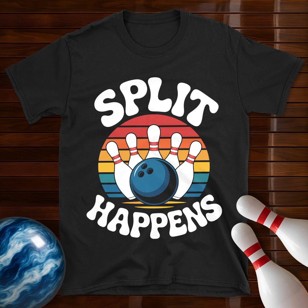 Split Happens Funny Bowling Shirt