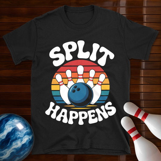 Split Happens Funny Bowling Shirt