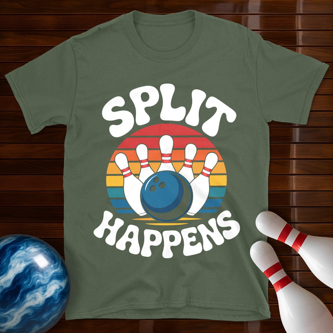 Split Happens Funny Bowling Shirt