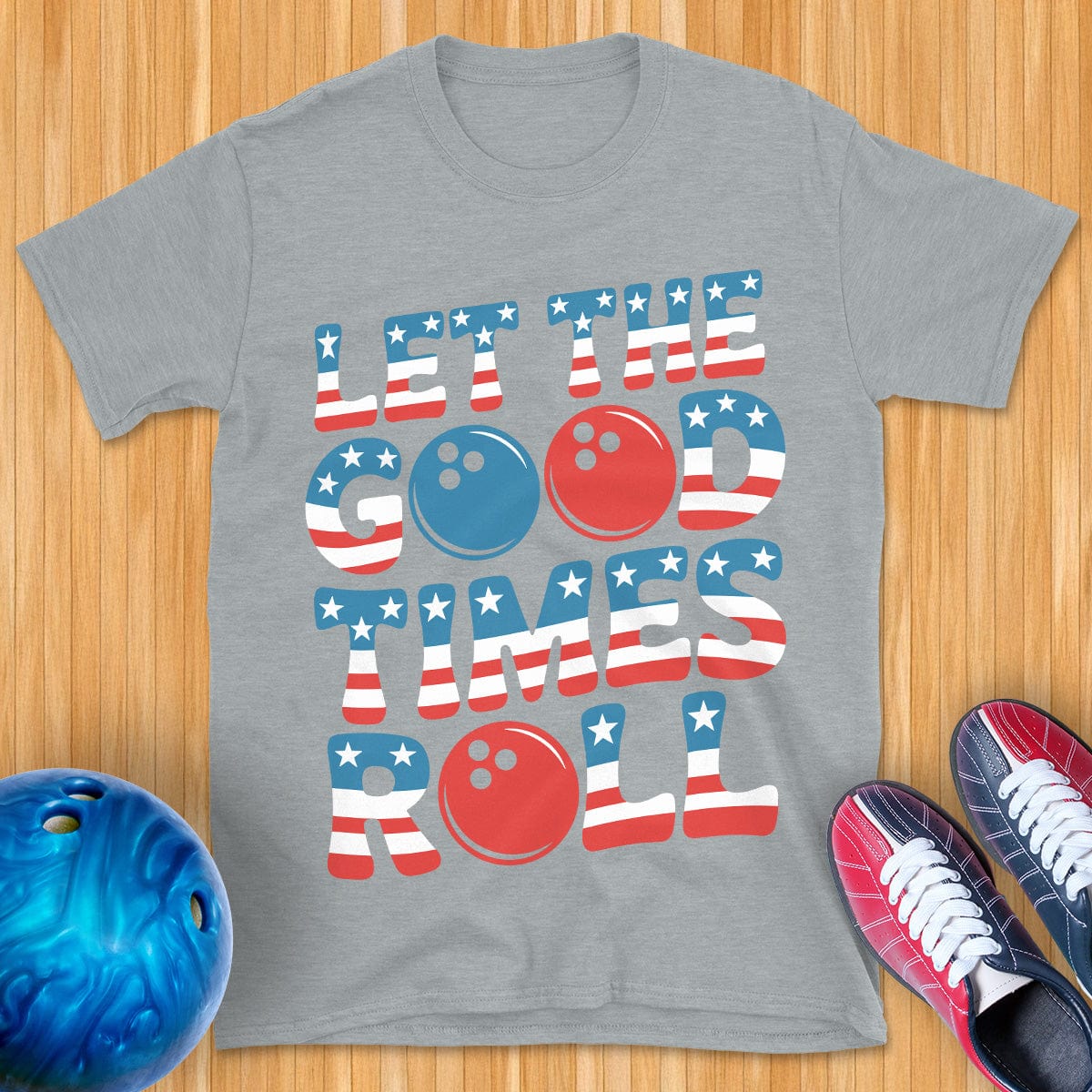 Let The Good Times Roll USA T-Shirt