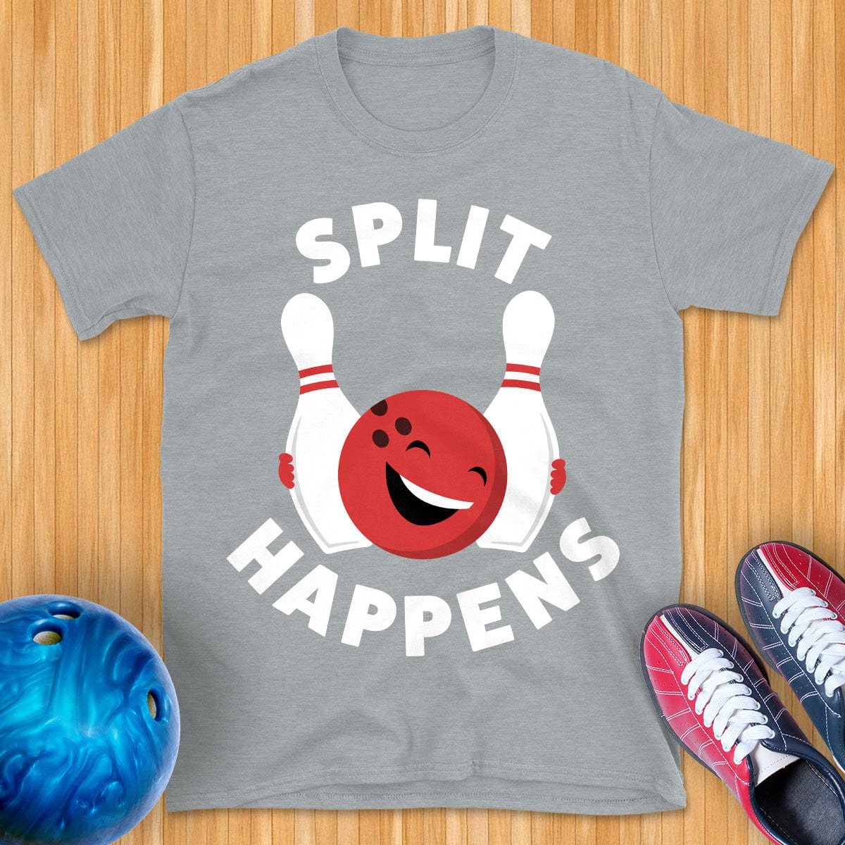 Split Happens Bowling T-Shirt