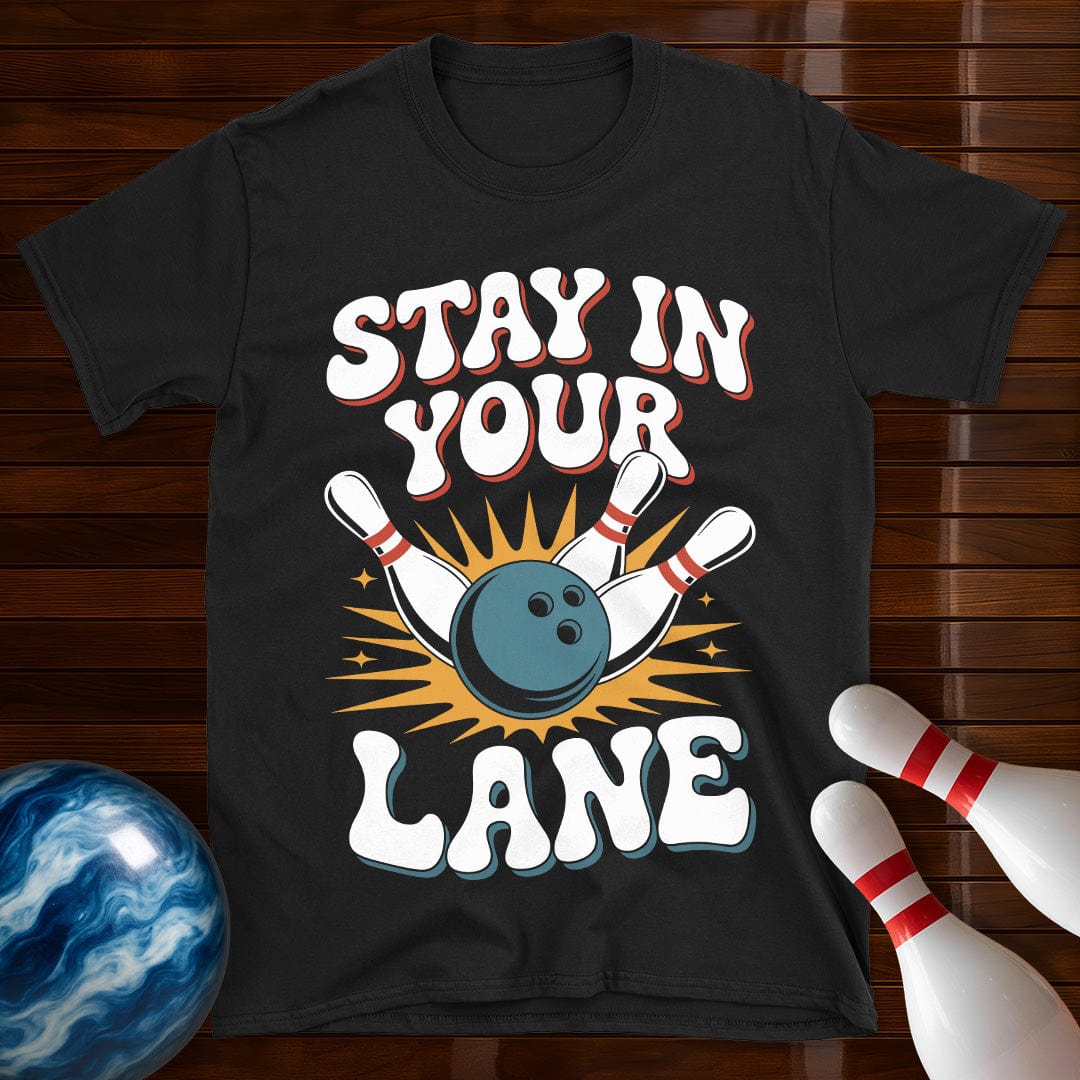 Stay In Your Lane Bowling Shirt