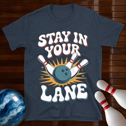 Stay In Your Lane Bowling Shirt