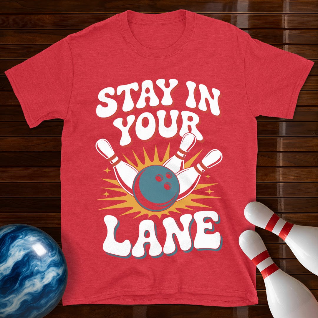 Stay In Your Lane Bowling Shirt