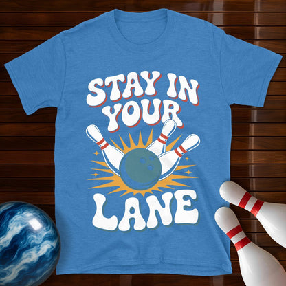 Stay In Your Lane Bowling Shirt