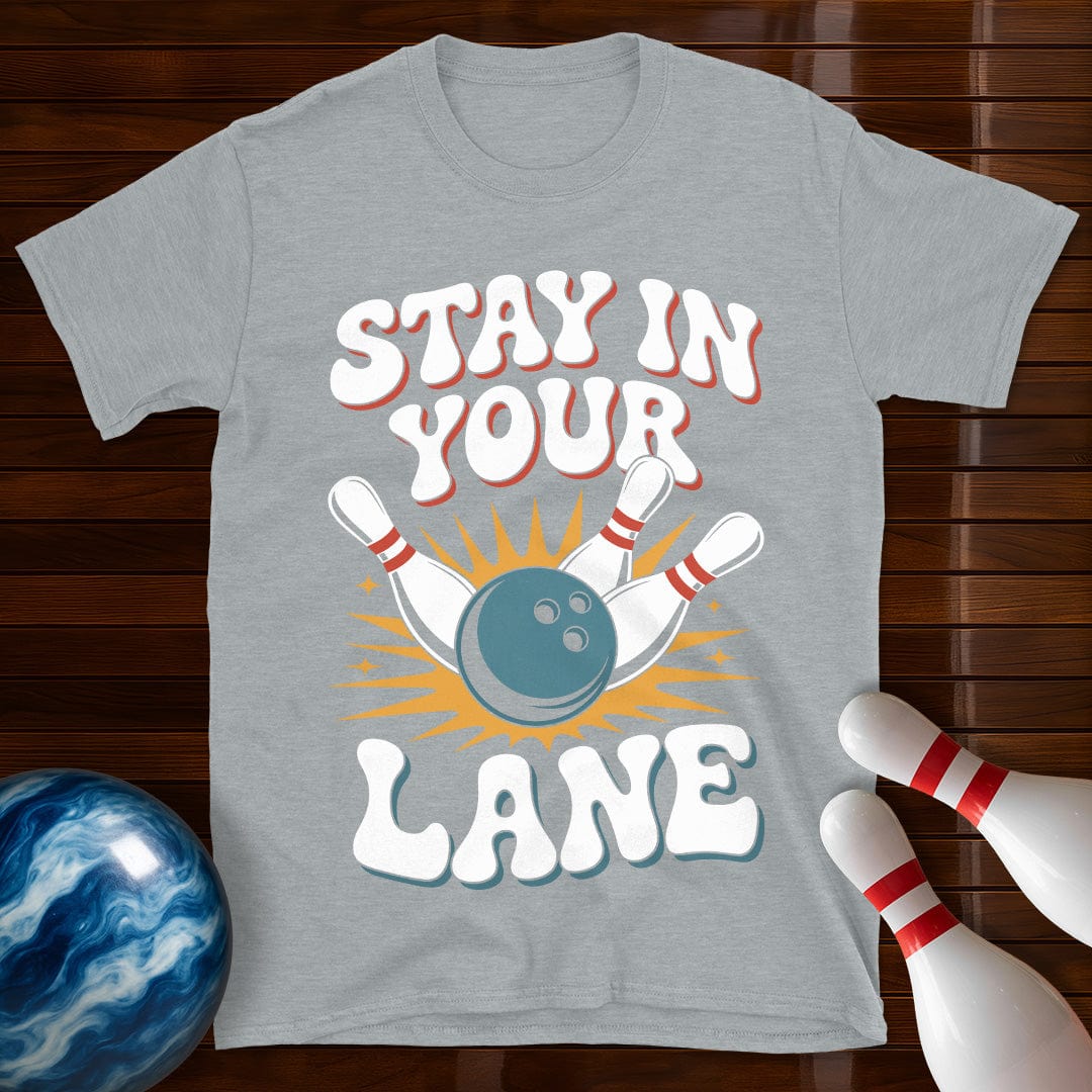 Stay In Your Lane Bowling Shirt