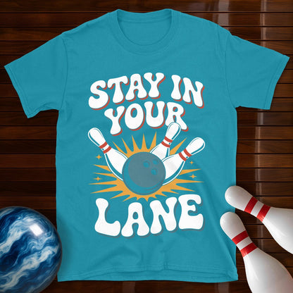 Stay In Your Lane Bowling Shirt