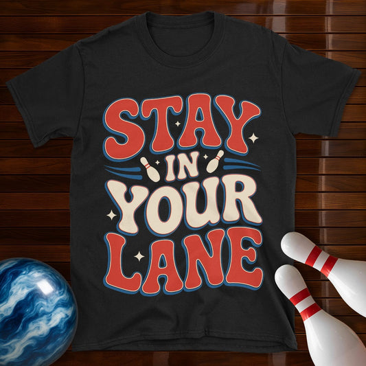 Stay In Your Lane Retro Tee