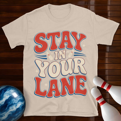 Stay In Your Lane Retro Tee