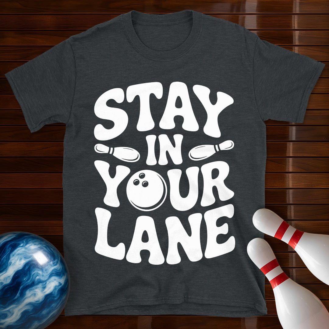 Stay In Your Lane Vintage Bowling Tee