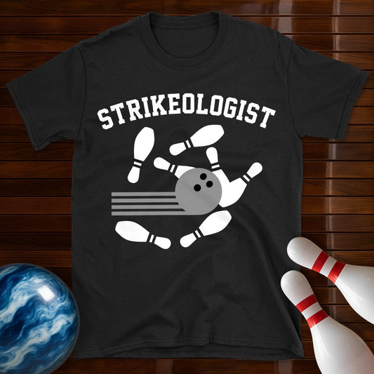 Strikeologist Bowling T-Shirt