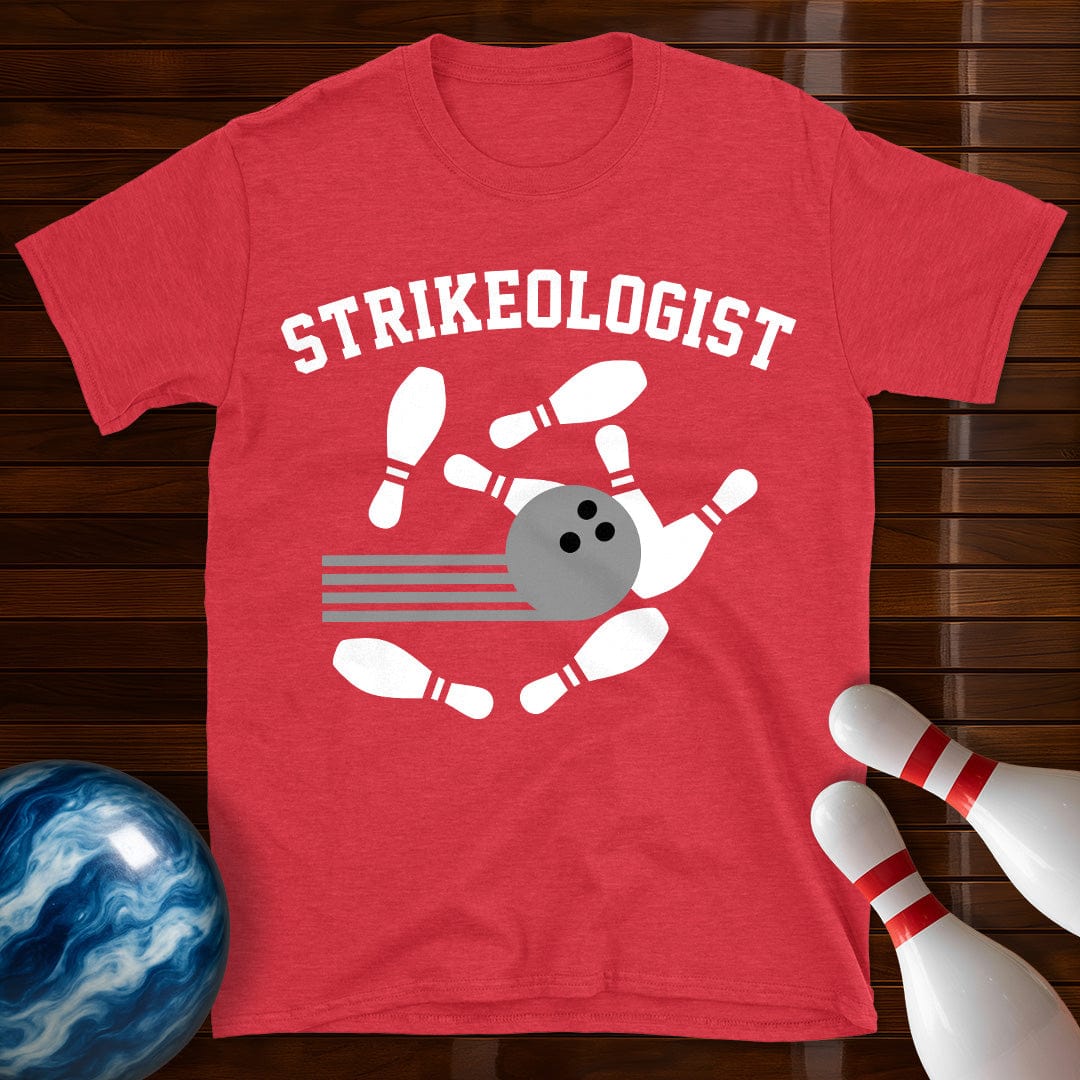 Strikeologist Bowling T-Shirt