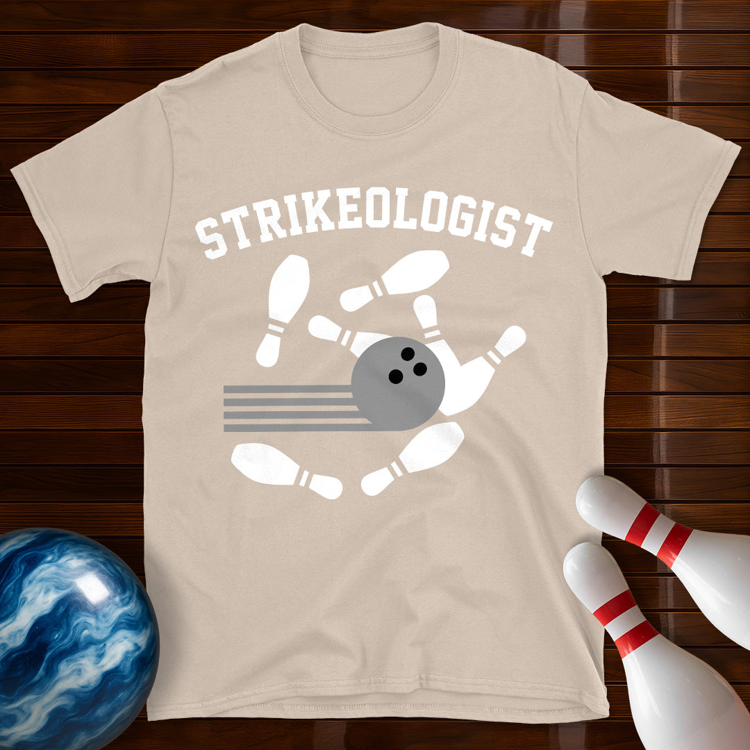 Strikeologist Bowling T-Shirt
