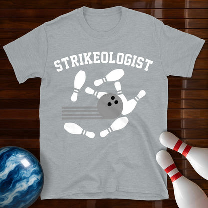 Strikeologist Bowling T-Shirt