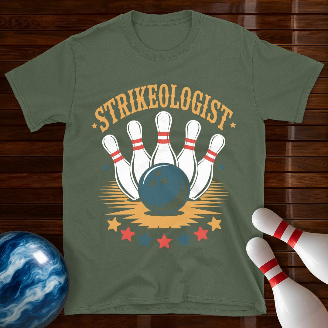 Strikeologist Bowling Tee