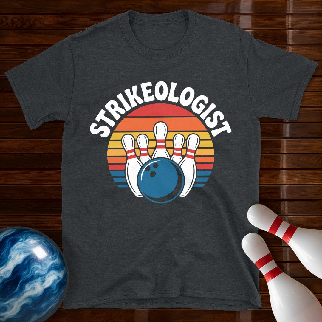 Strikeologist Retro Bowling Tee